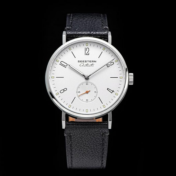 Seestern Automatic S382 38mm White Dial Classic Automatic Watch