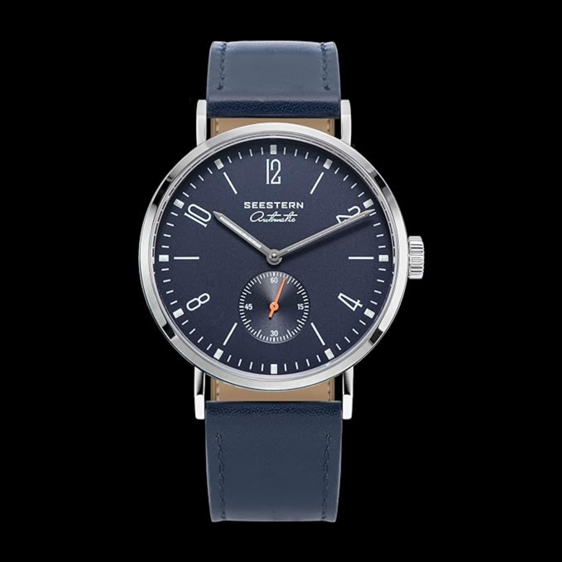 Seestern Automatic S382 38mm Deep Blue Dial Classic Automatic Watch