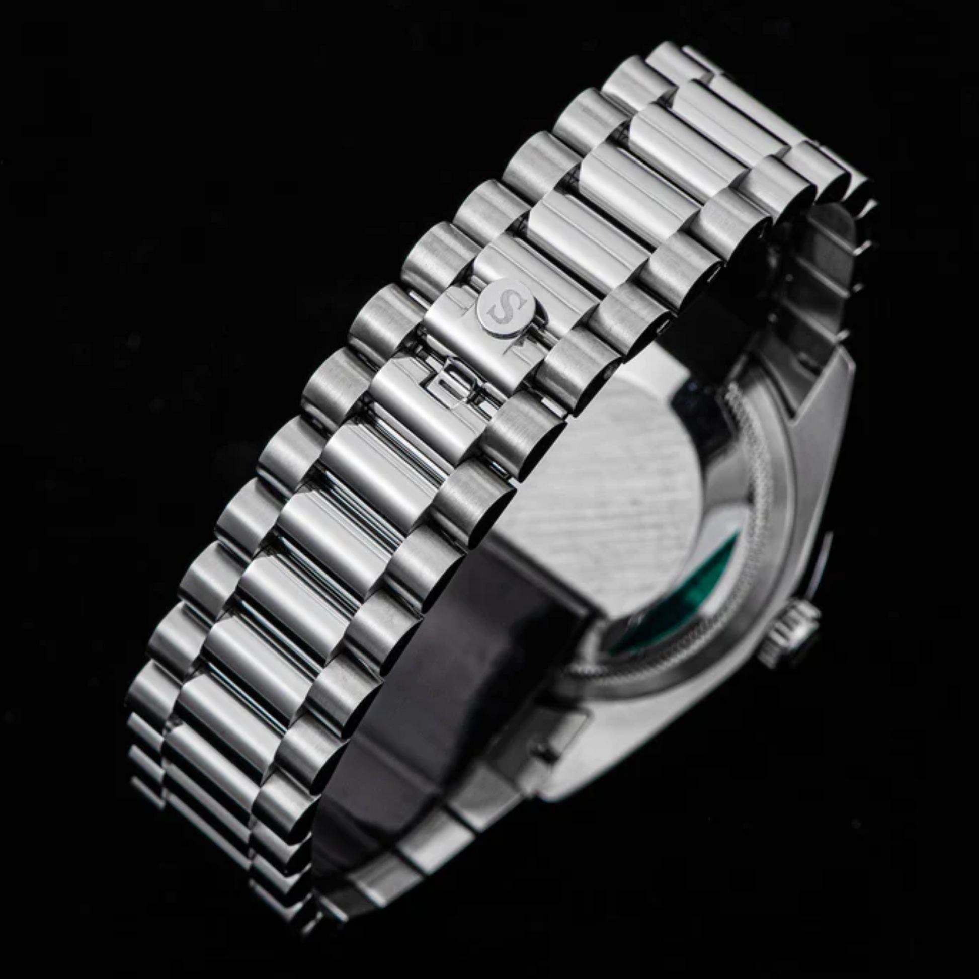 Sugess Heritage S449 DD Date and Day Display DD36 36mm Stainless Steel Light Blue Dial Automatic