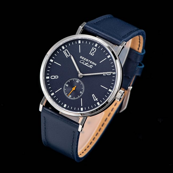 Seestern Automatic S382 38mm Deep Blue Dial Classic Automatic Watch