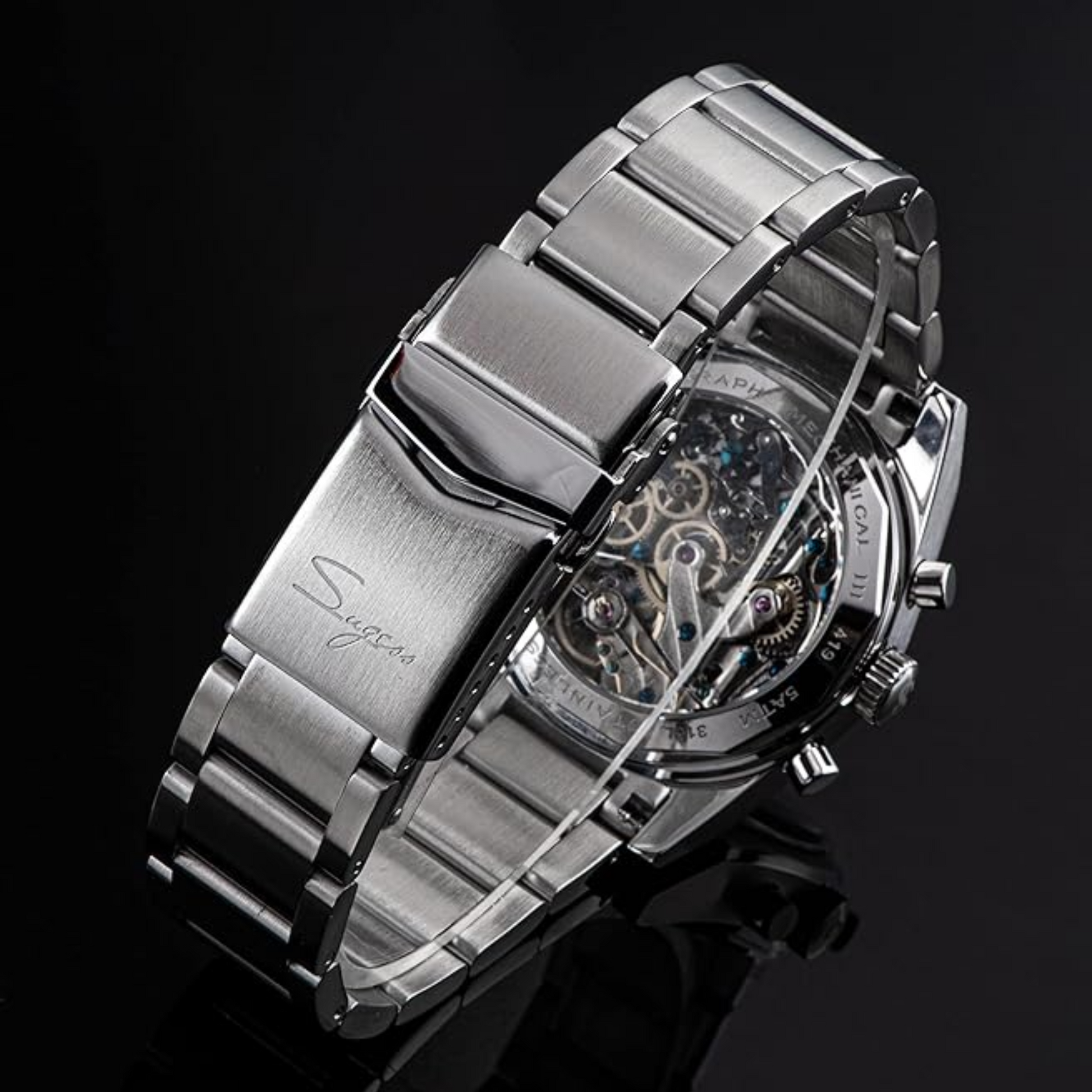 Sugess Chrono Heritage S419 Chronograph Panda Dial