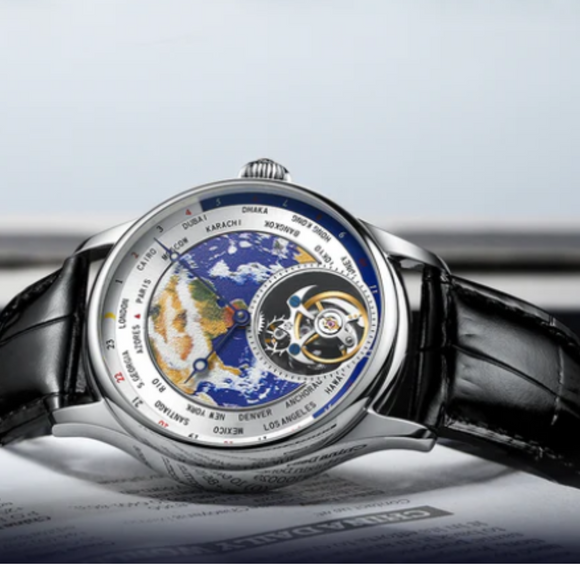 AESOP GIV Original Enamel Earth Tourbillon Model 088