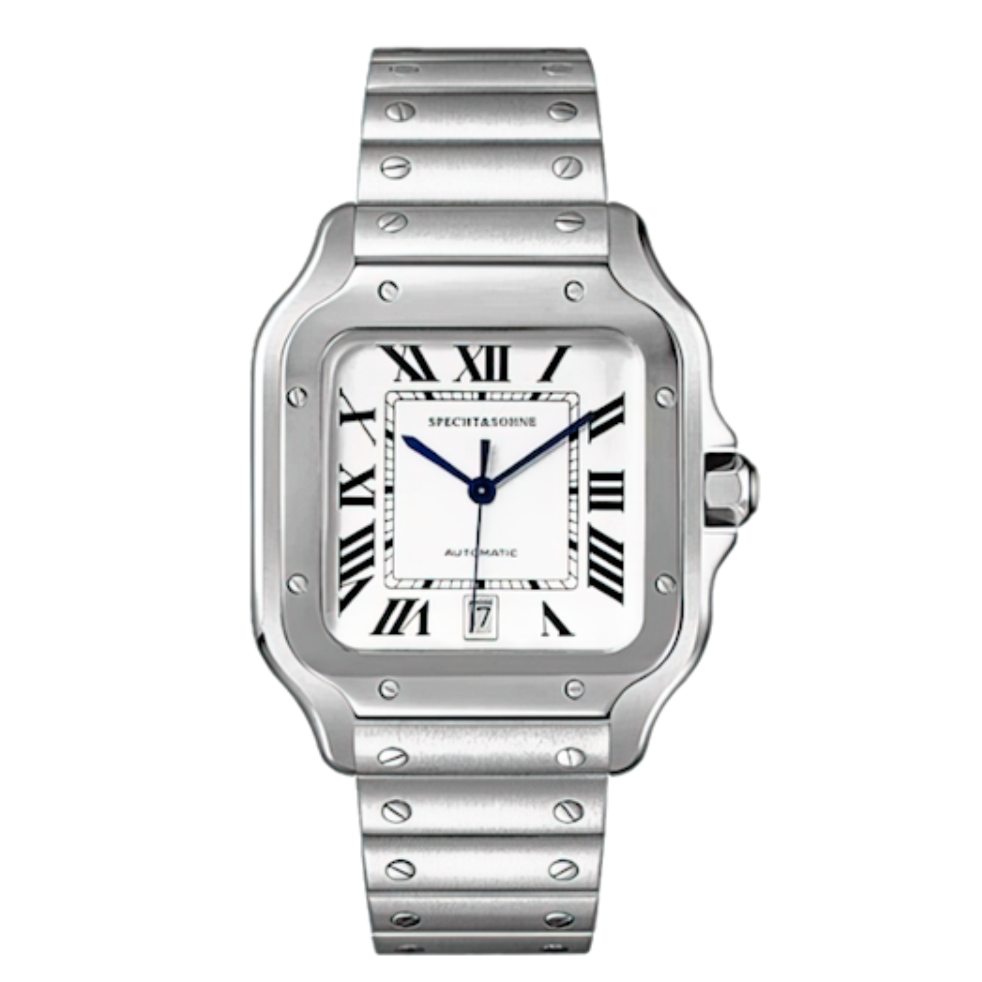 SPECHT & SOHNE Homage Luxury Automatic Wrist Watch Unisex - Silver