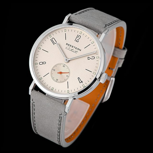 Seestern Automatic S382 38mm Creamy Dial Classic Automatic Watch