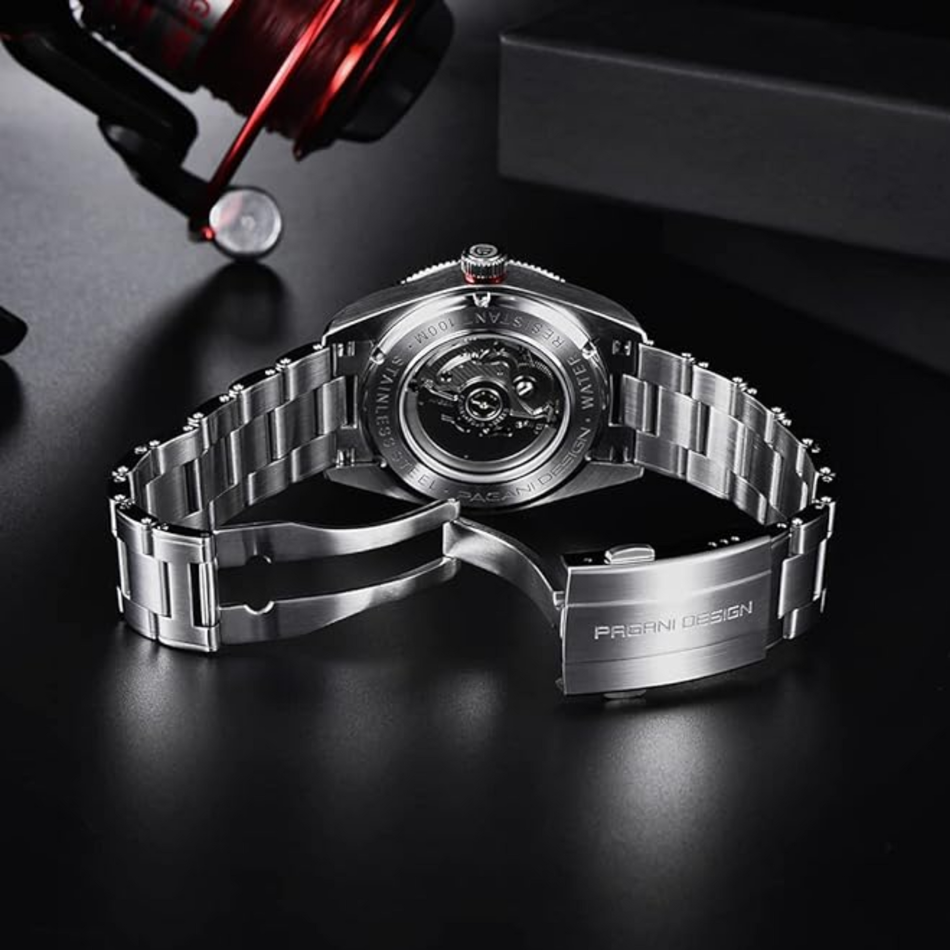 Pagani Design PD-1671 42mm Mens Automatic Waterproof Mechanical Watch With (Japanese NH-35 Movement)