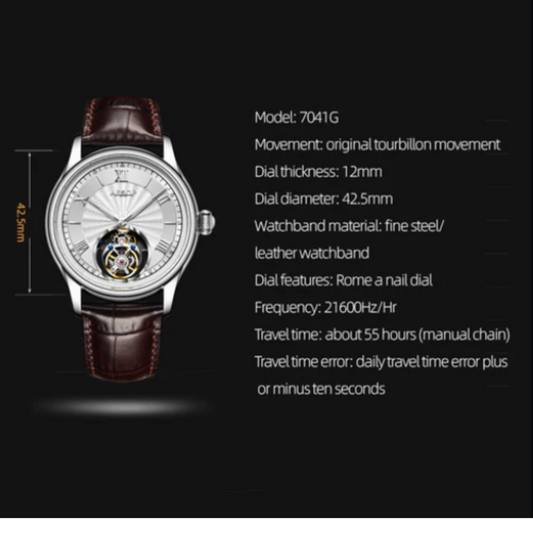 AESOP Diamond Tourbillon movement watch 7041