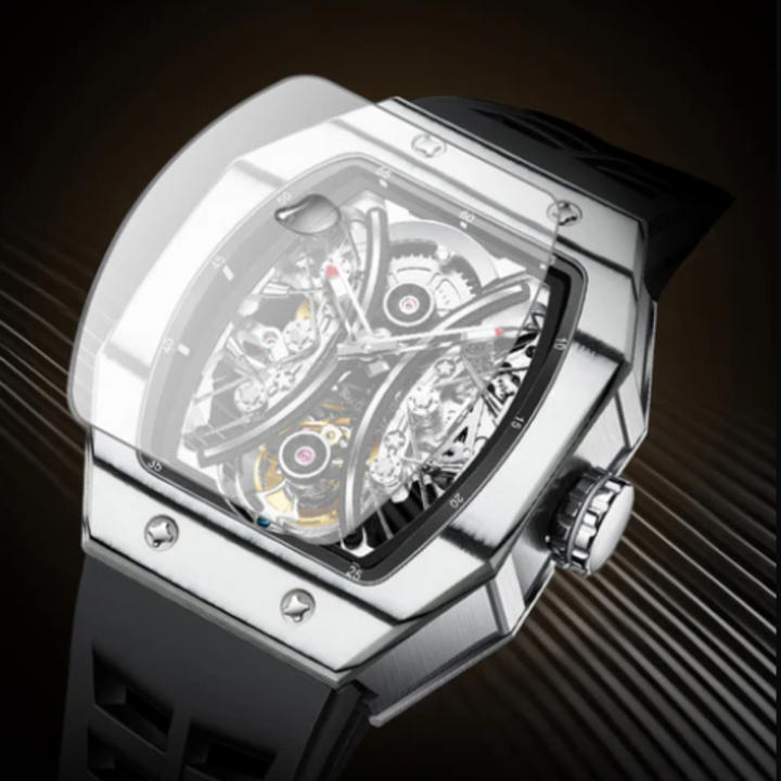 AESOP Carbon Fiber Tonneau Original Tourbillon watch 7035