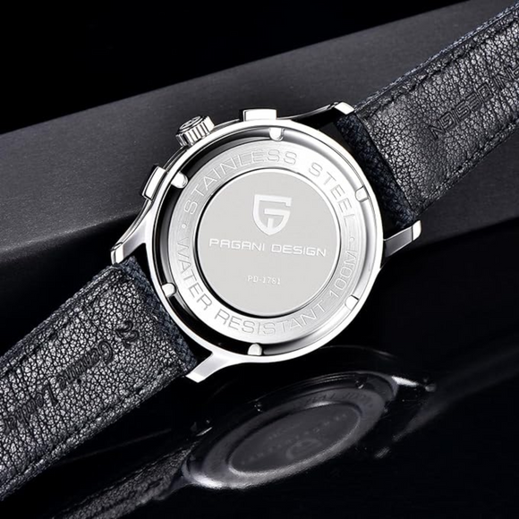 Pagani Design PD-1781  Men's Watch Japanese Movement Leather Woven Watch 100 m Waterproof Luxury Men's Quartz Watch