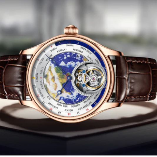 AESOP GIV Original Enamel Earth Automatic Tourbillon Model 088