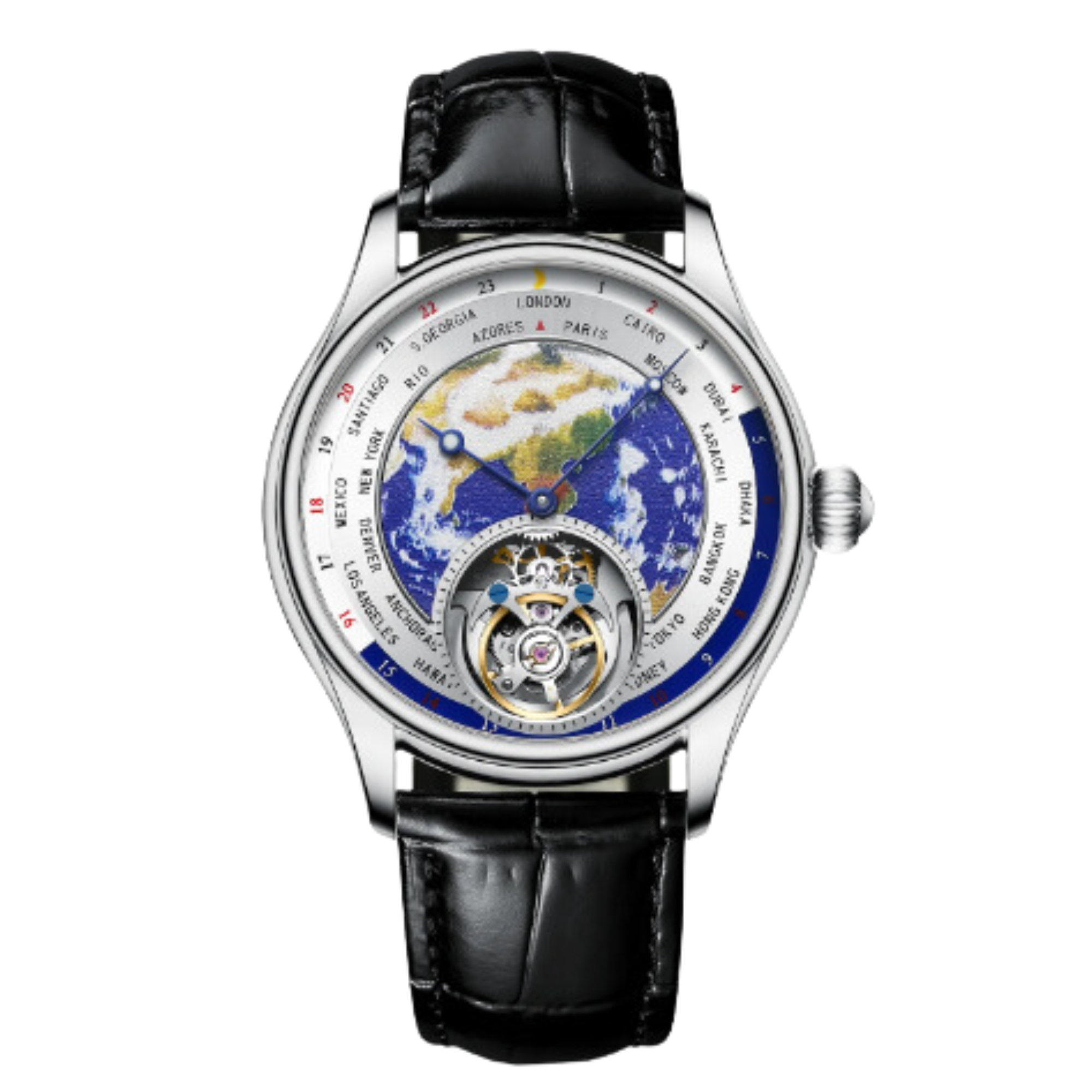 AESOP GIV Original Enamel Earth Automatic Tourbillon Model 088