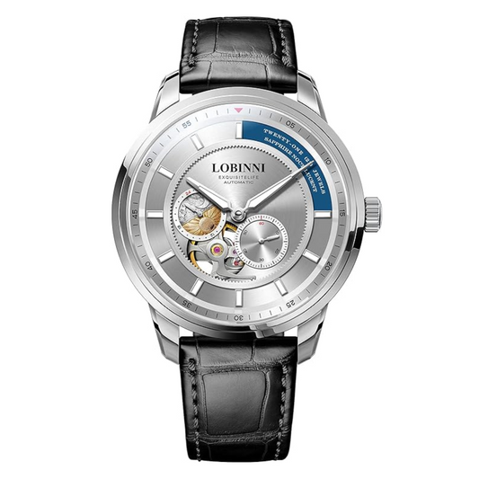 LOBINNI Men Dress Watch Sapphire Glass MIYOTA Movement Watches Top Brand Luxury Automatic Mechanical Watch Waterproof Clock - 9017