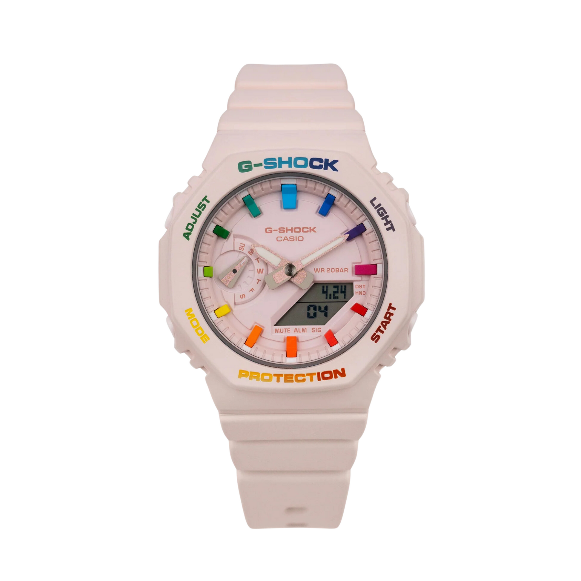 G-SHOCK CASIOAK MINI BLUSH RAINBOW