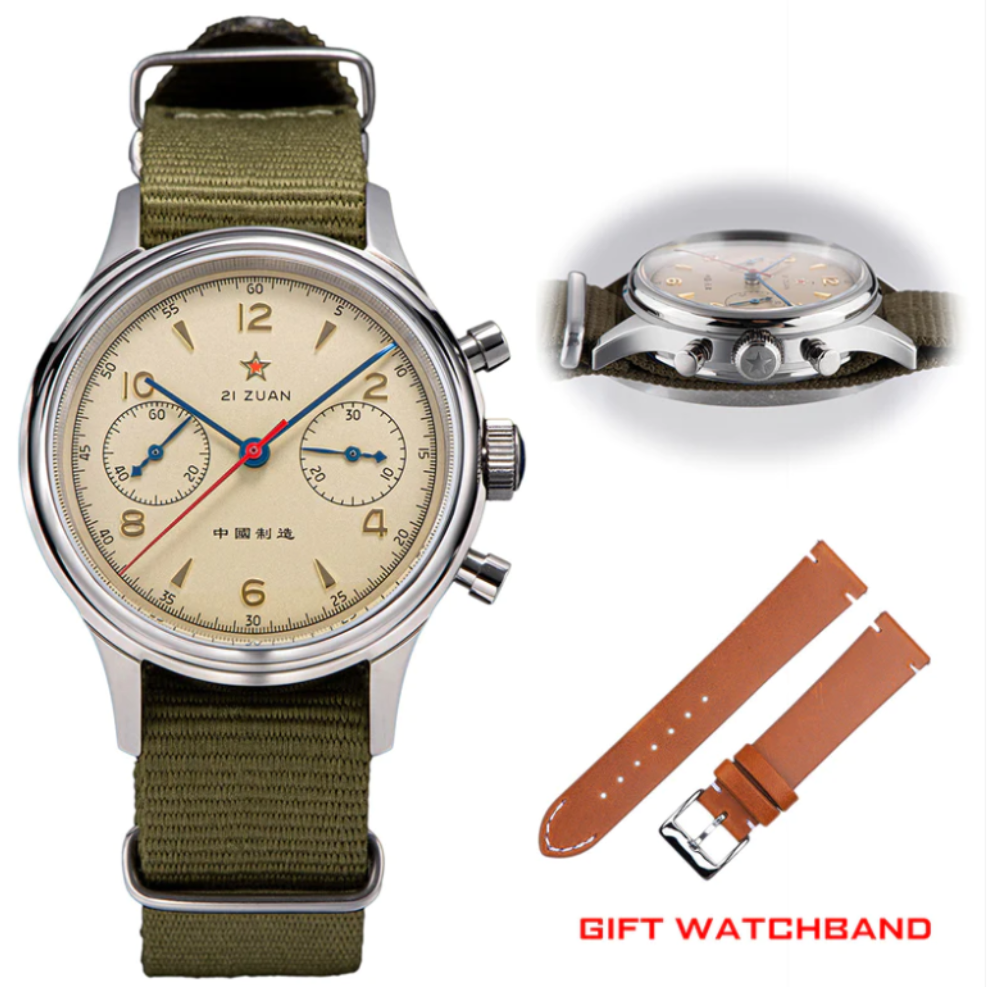 Zuan Watch 21 Zuan Seagull 1963 Seagull 1963 Hand Wind Mechanical