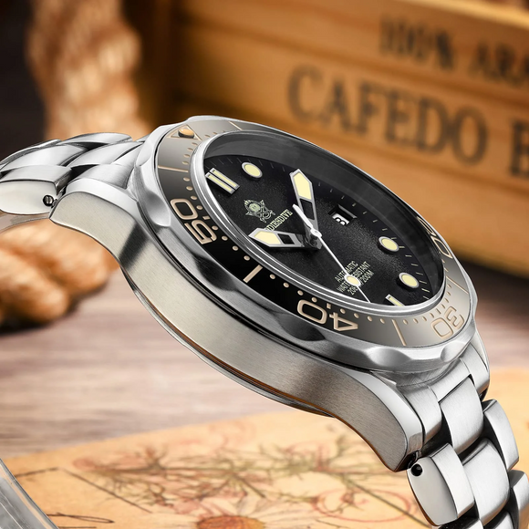 ADDIESDIVE® Seamaster Men's Automatic Divers Watch AD2106
