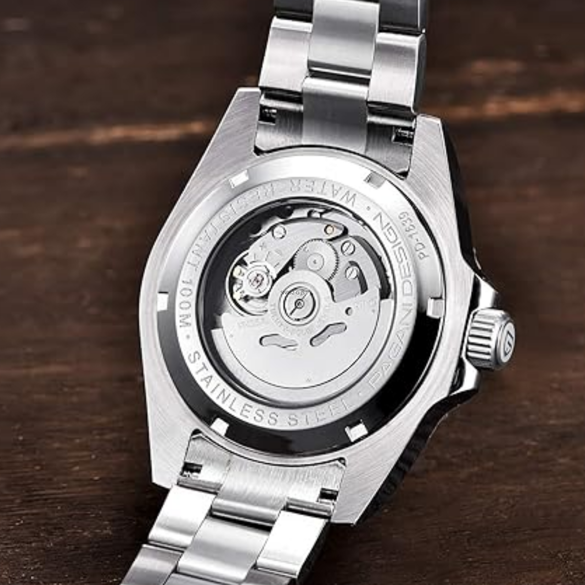 Pagani Design PD-1639 Waterproof Mechanical Automatic Stainless Steel Men's 43MM Watch - Blue