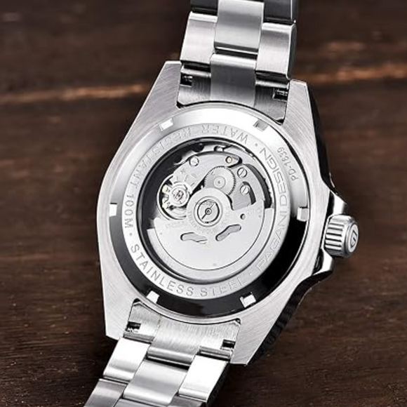 Pagani Design PD-1639 Waterproof Mechanical Automatic Stainless Steel Men's 43MM Watch - Blue