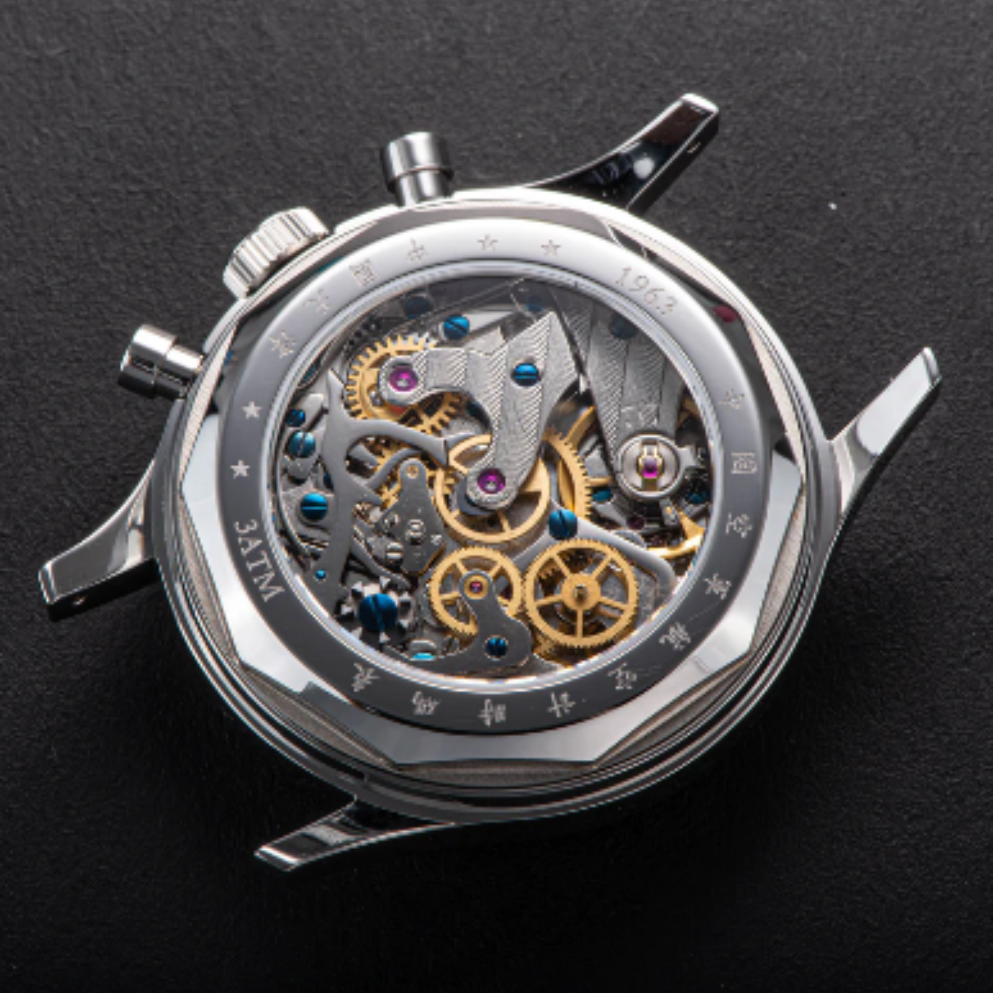Sugess Chrono Heritage Seagull 1963 Movement Sapphire Crystal 38mm With Swan Neck Regulator