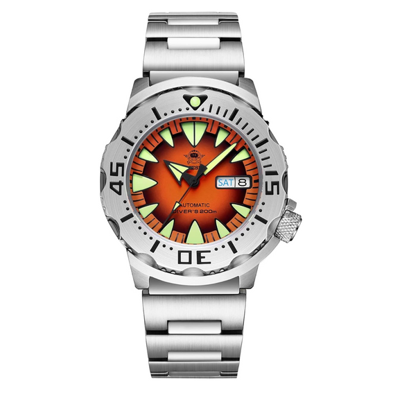 ADDIESDIVE® Monster Men's Diver Automatic Watches (AD2103) - Orange