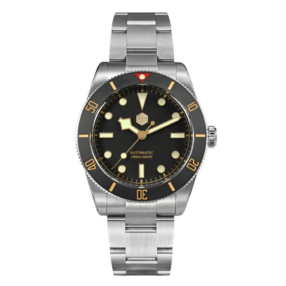 San Martin 37mm BB54 Diver Watch NH35 Vintage Watch SN0138G