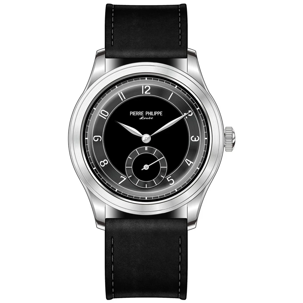 PIERRE PHILIPPE Enamel 1940 Automatic Watch 38mm (Rice Metal Strap)