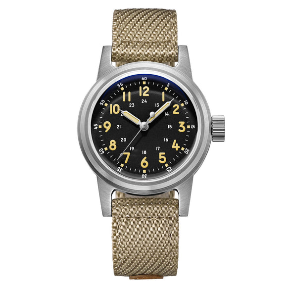 ADDIESDIVE 36mm Vintage Mechanical Watch AD2076