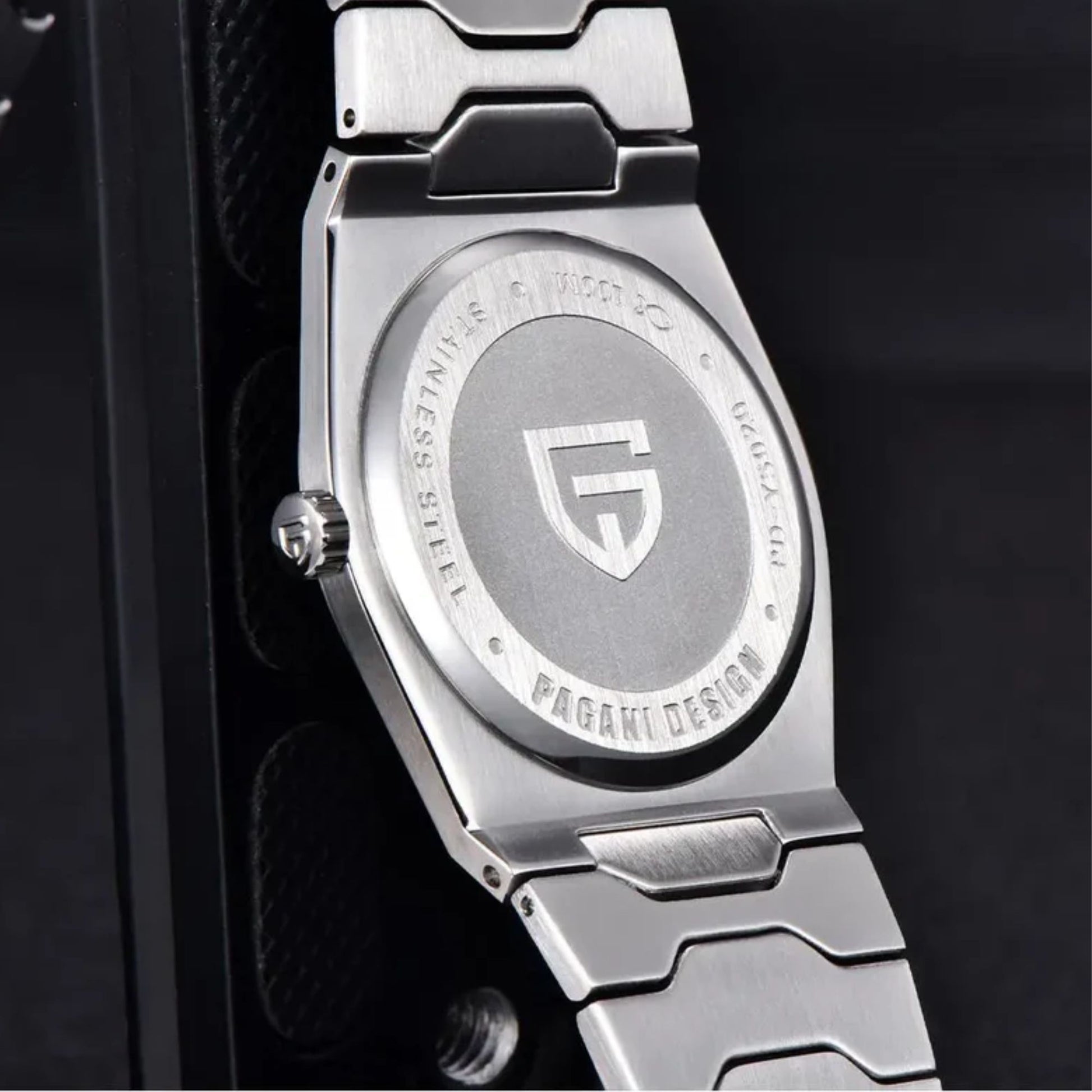 Pagani Design PDYS020 V2 Blue Dial Sapphire Crystal 37MM, Seiko VJ21 Quartz Movement
