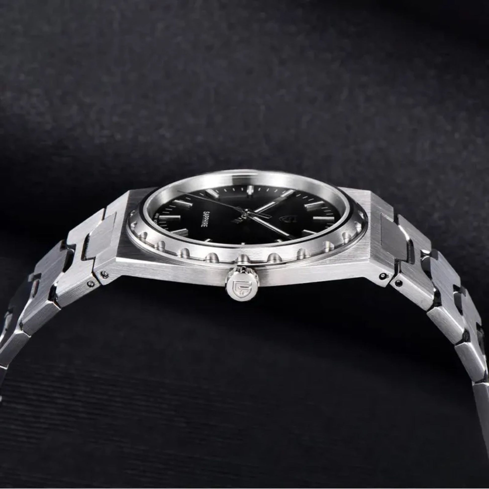 Pagani Design PDYS020 V2 Blue Dial Sapphire Crystal 37MM, Seiko VJ21 Quartz Movement