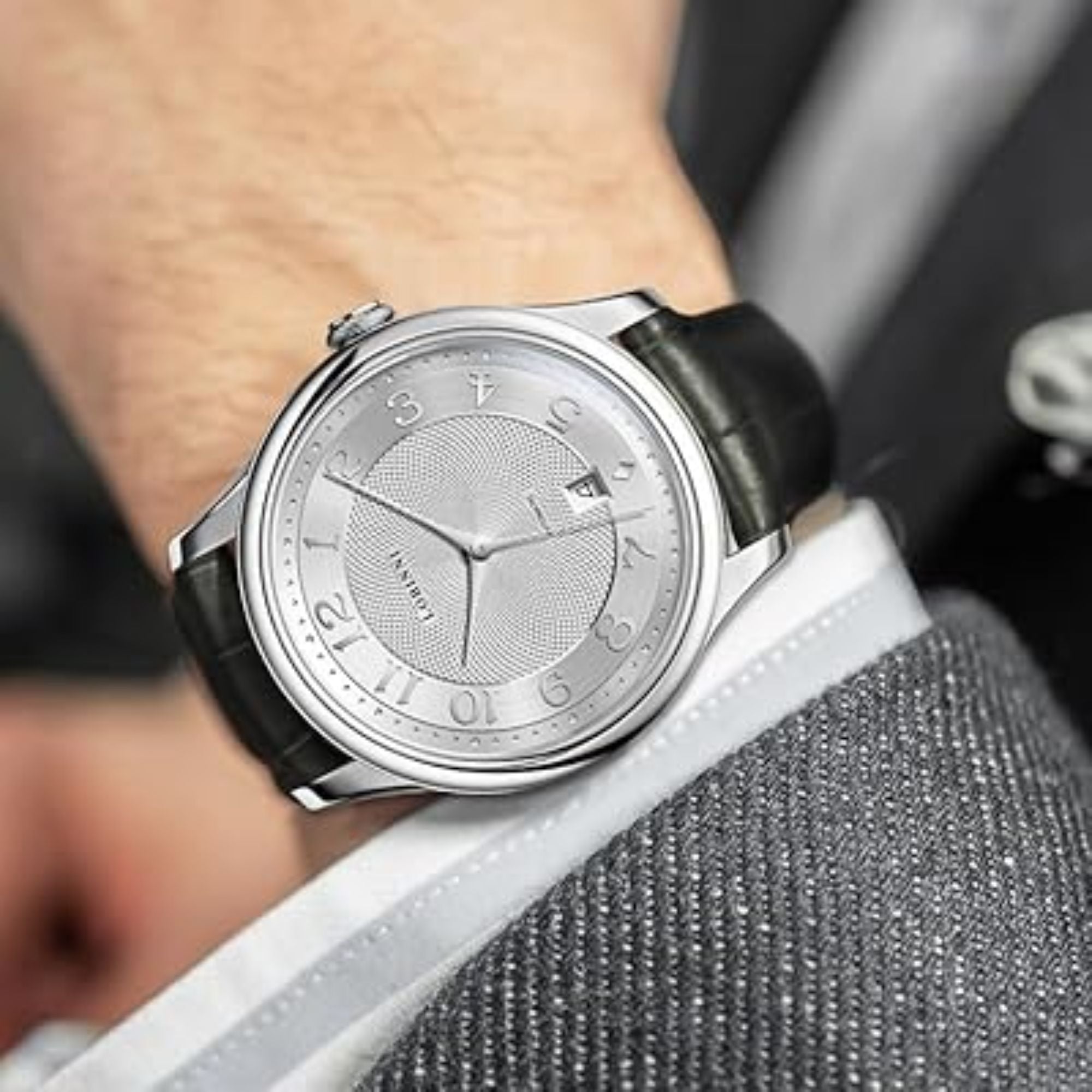Lobinni Classic Men Automatic Wristwatches Luxury 42mm
