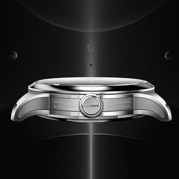BORMAN Mens Automatic Watch with Moonphase