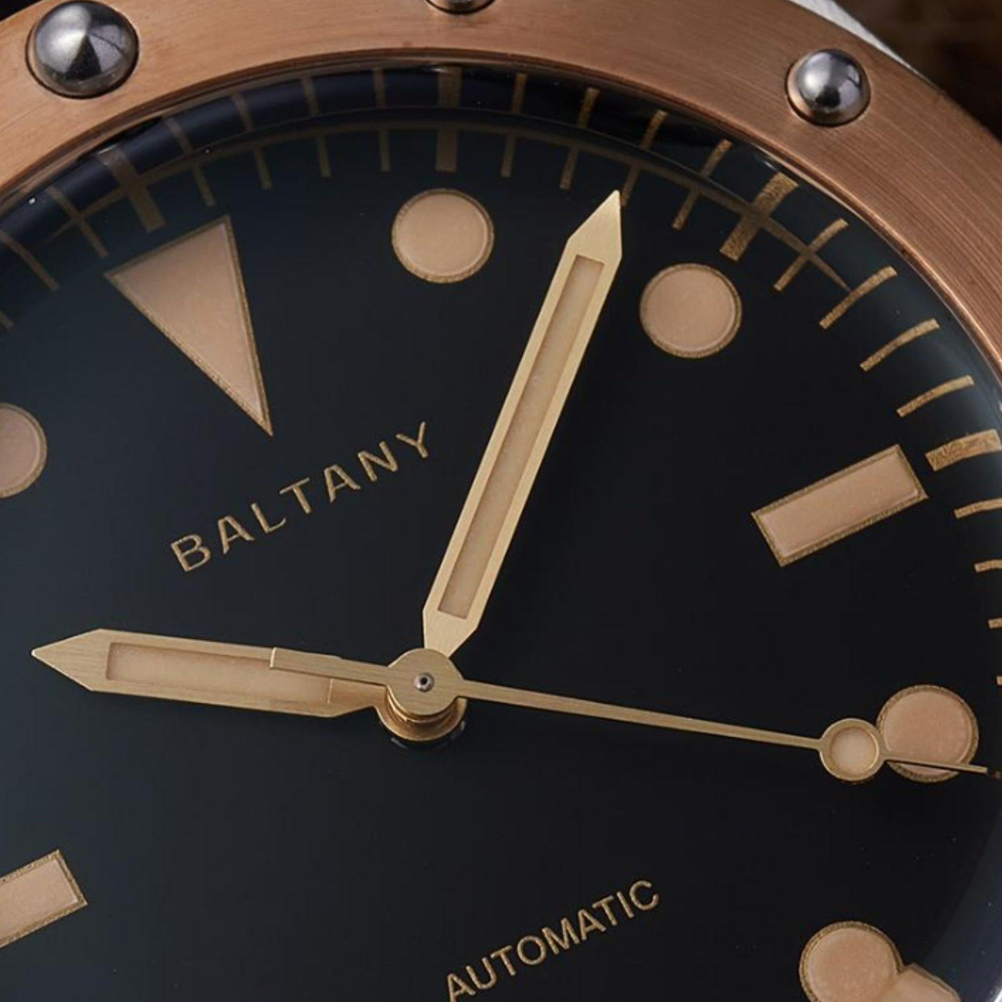 Baltany Design Bronze Bezel Vintage Watch B4030