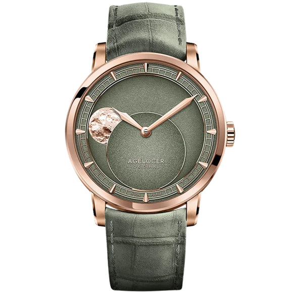 AGELOCER Major Breakthrough 29.51-Days MoonPhase Original Astronomer Men's Mechanical Watch