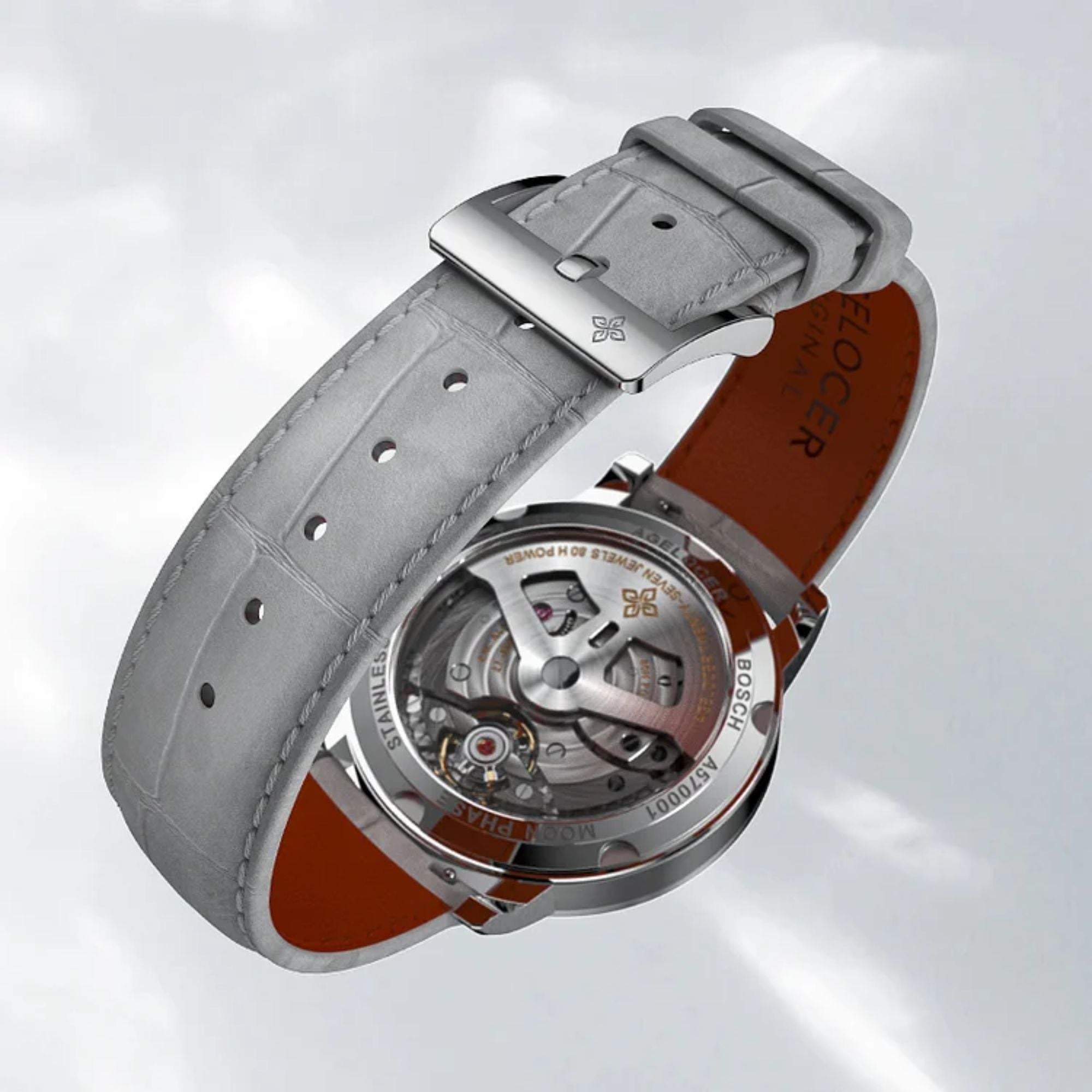 AGELOCER Major Breakthrough 29.51-Days MoonPhase Original Astronomer Men's Mechanical Watch