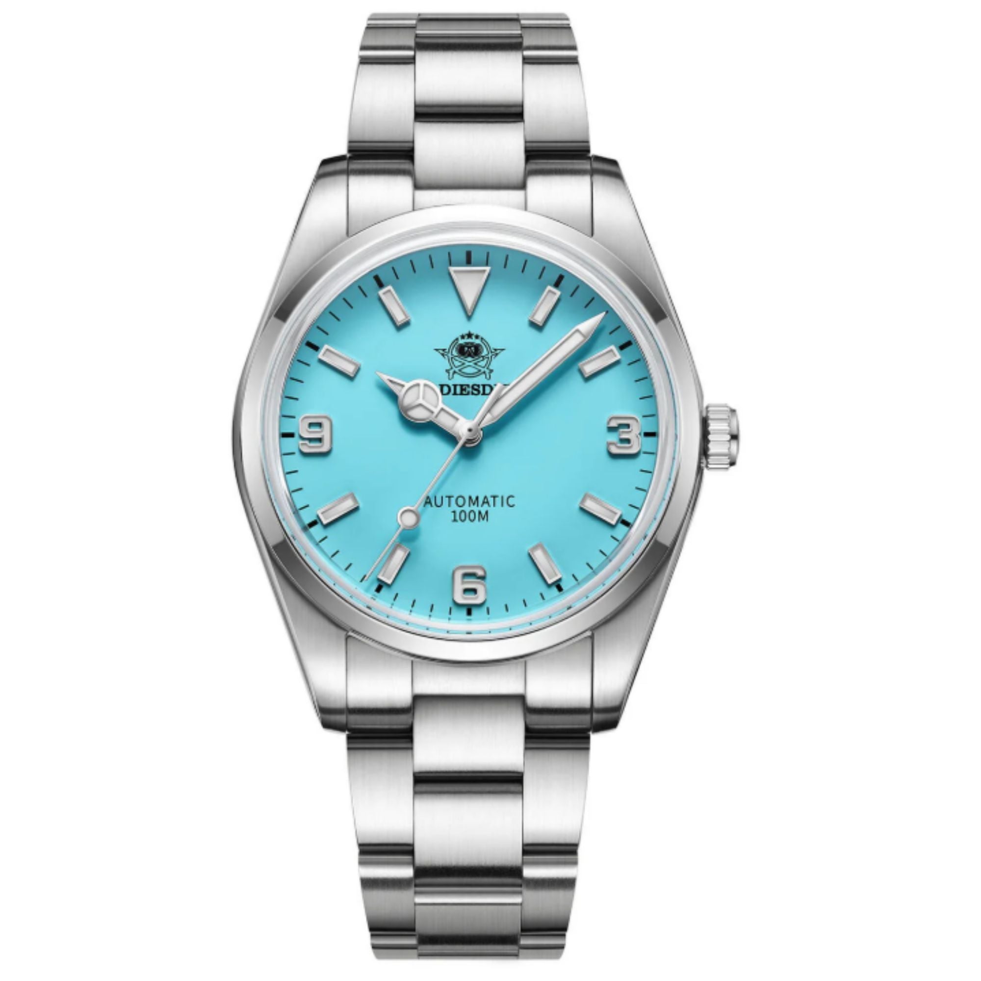 ADDIESDIVE 38mm Domed Crystal Explore Watch 100M (AD2112)