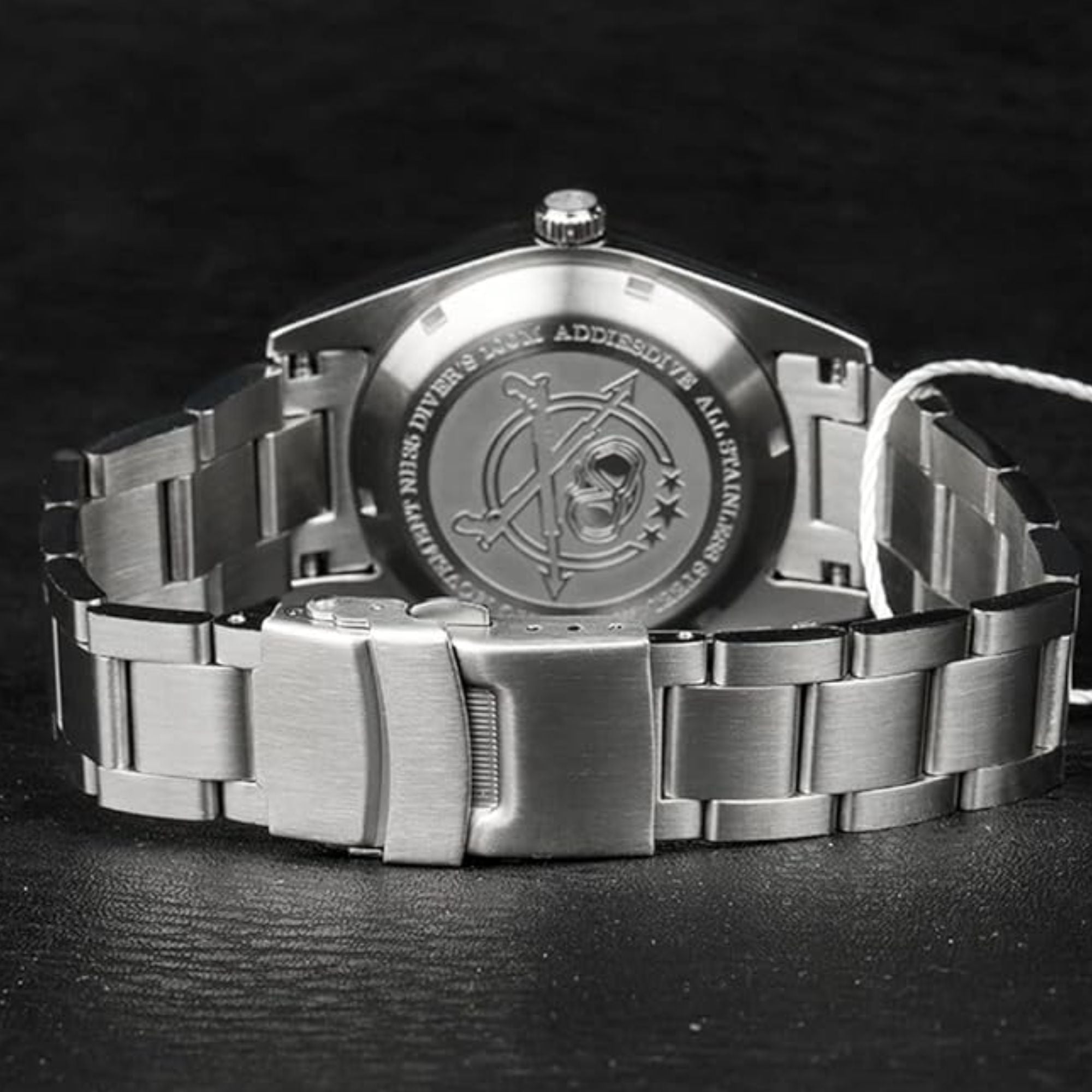 ADDIESDIVE 38mm Domed Crystal Explore Watch 100M (AD2112)