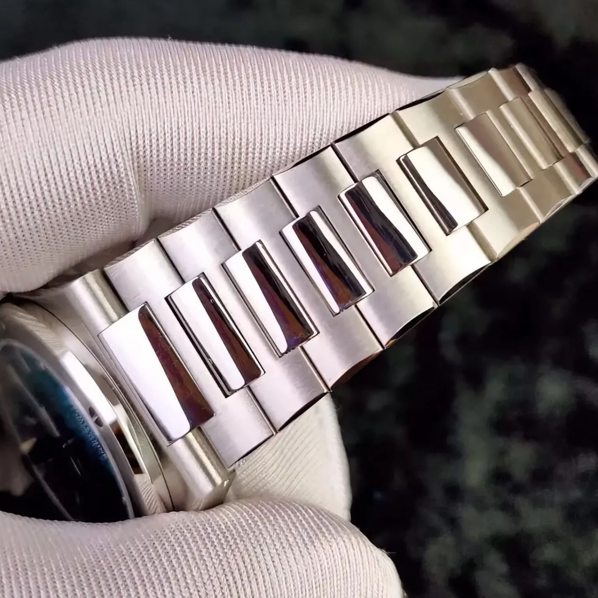 SPECHT&SOHNE Elegant Men's Japan Miyota 8215 Automatic Mechanical Watch Stainless Steel Sapphire Crystal 50m Waterproof Luminous Sports Wristwatches