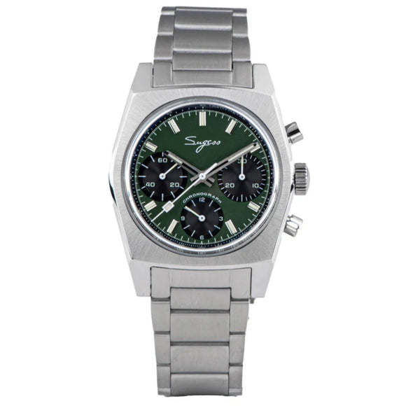 Chrono Heritage S419 Chronograph Green Dial