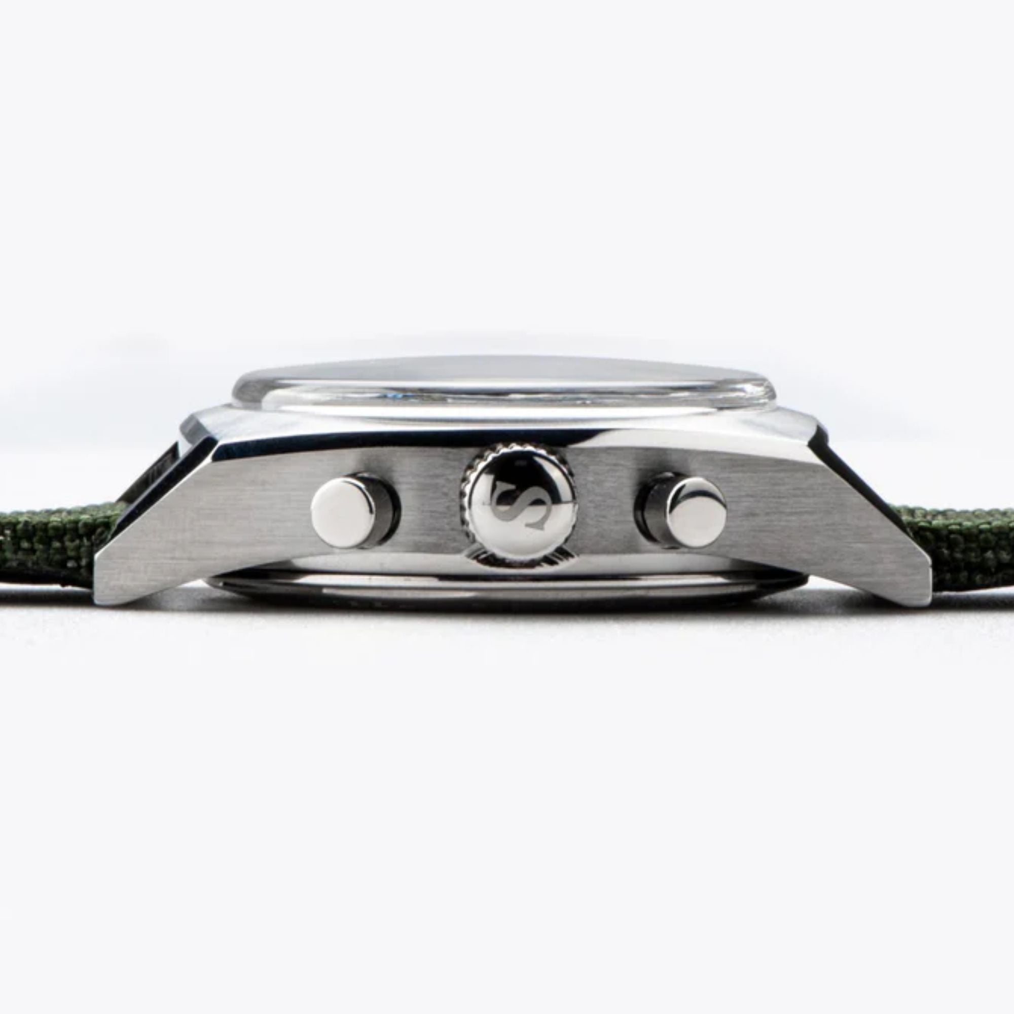 Chrono Heritage S419 Chronograph Green Dial