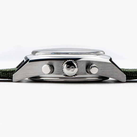 Chrono Heritage S419 Chronograph Green Dial
