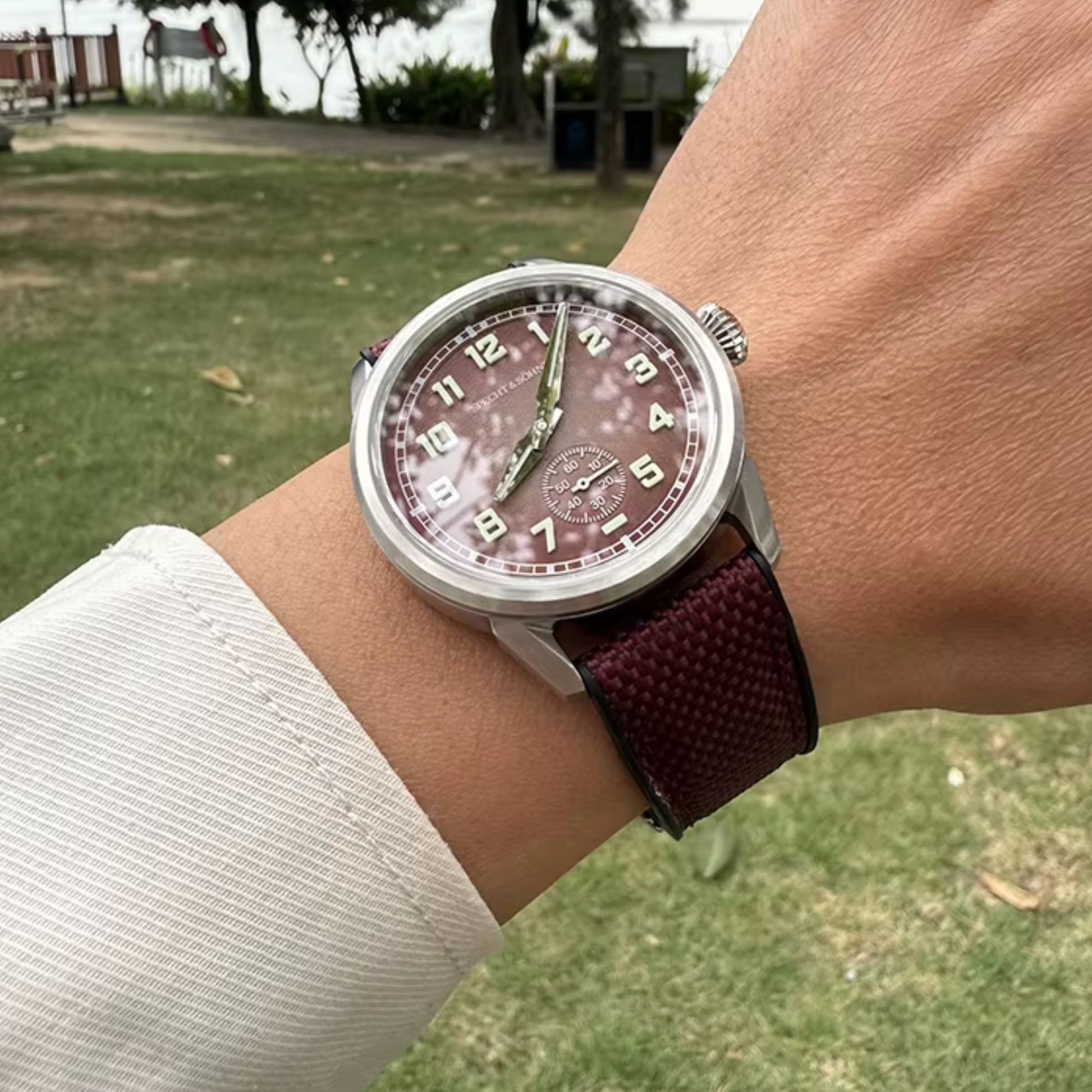 Specht & Söhne Men's Watches Mechanical Watches Japan C3 Luminous Stainless Steel- SP0027