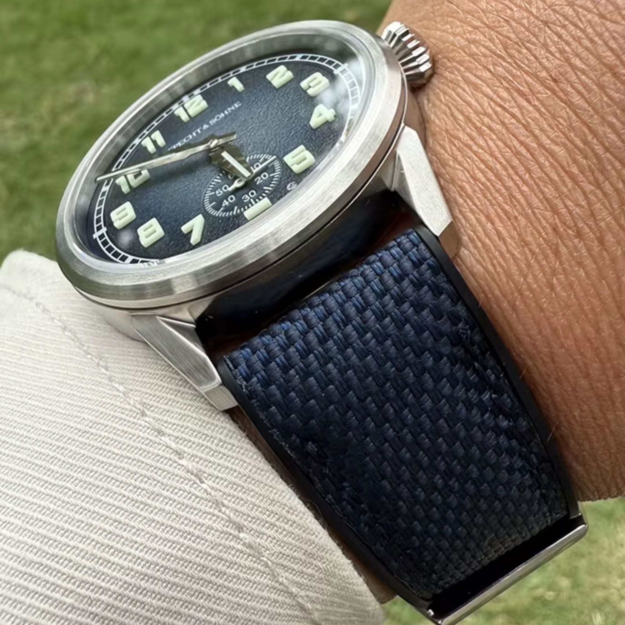 Specht & Söhne Men's Watches Mechanical Watches Japan C3 Luminous Stainless Steel- SP0027