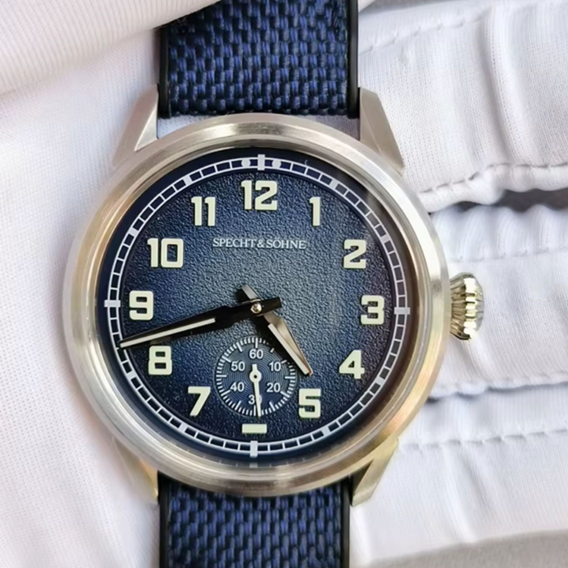 Specht & Söhne Men's Watches Mechanical Watches Japan C3 Luminous Stainless Steel- SP0027