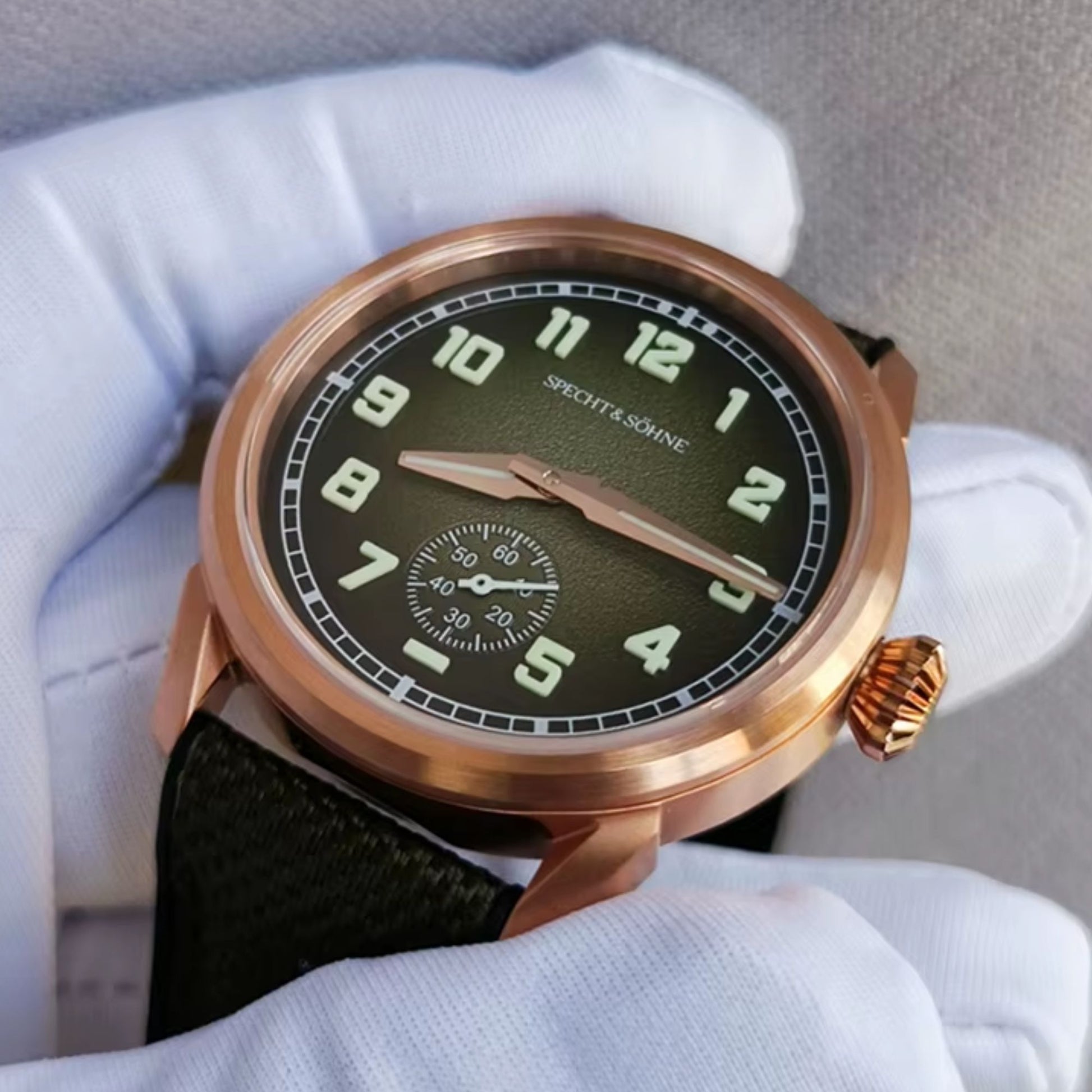 Specht & Söhne Men's Watches Mechanical Watches Japanese C3 Luminous Stainless Steel - SP0027