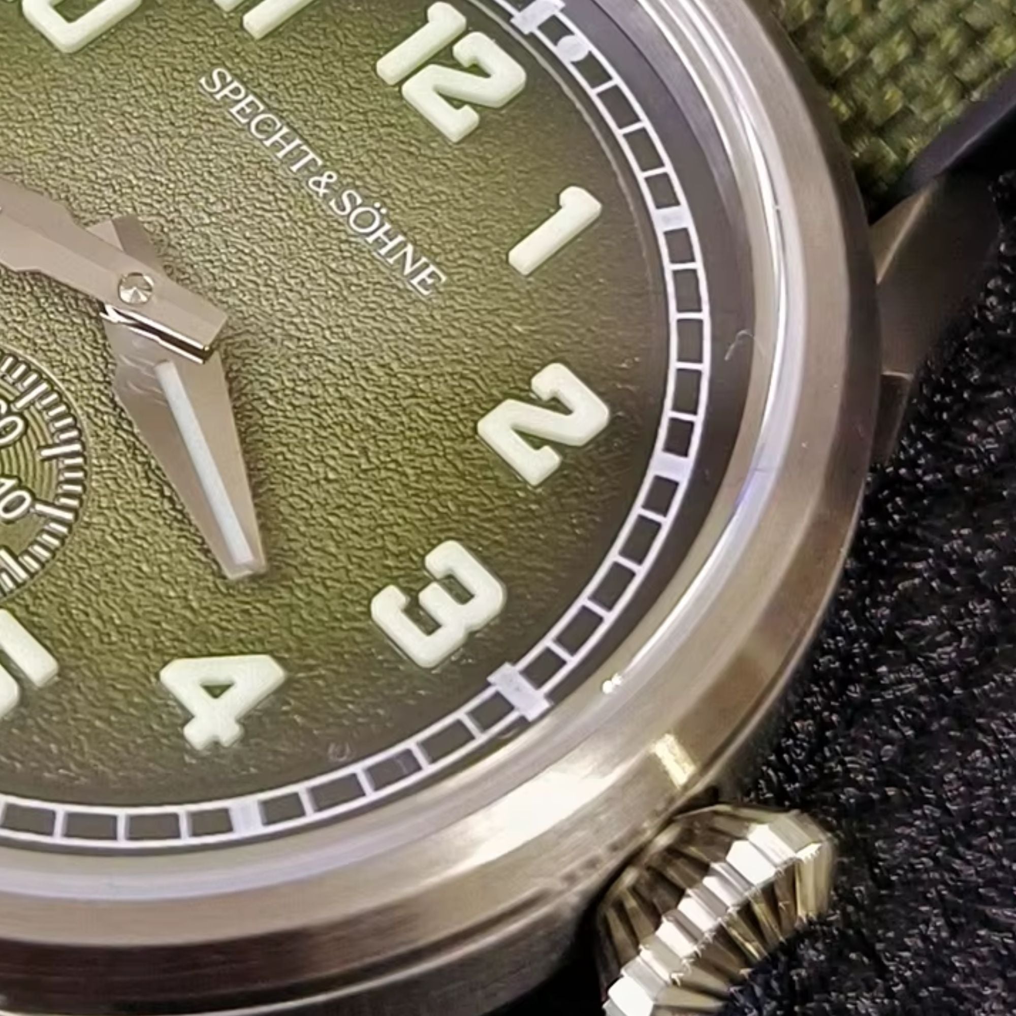 Specht & Söhne Men's Watches Mechanical Watches Japan C3 Luminous Stainless- SP0027