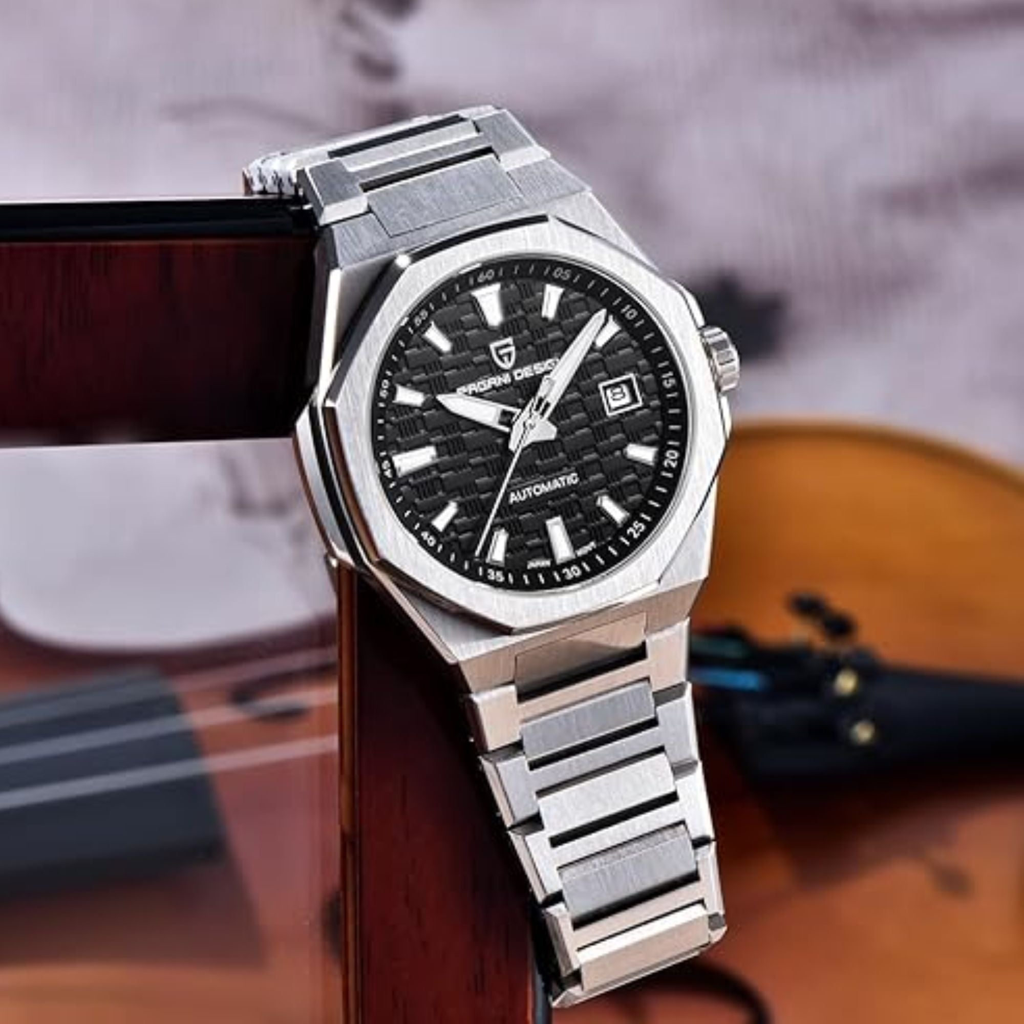 Pagani Design Watches for Men Automatic Watch Waterproof 100M PD-YS023