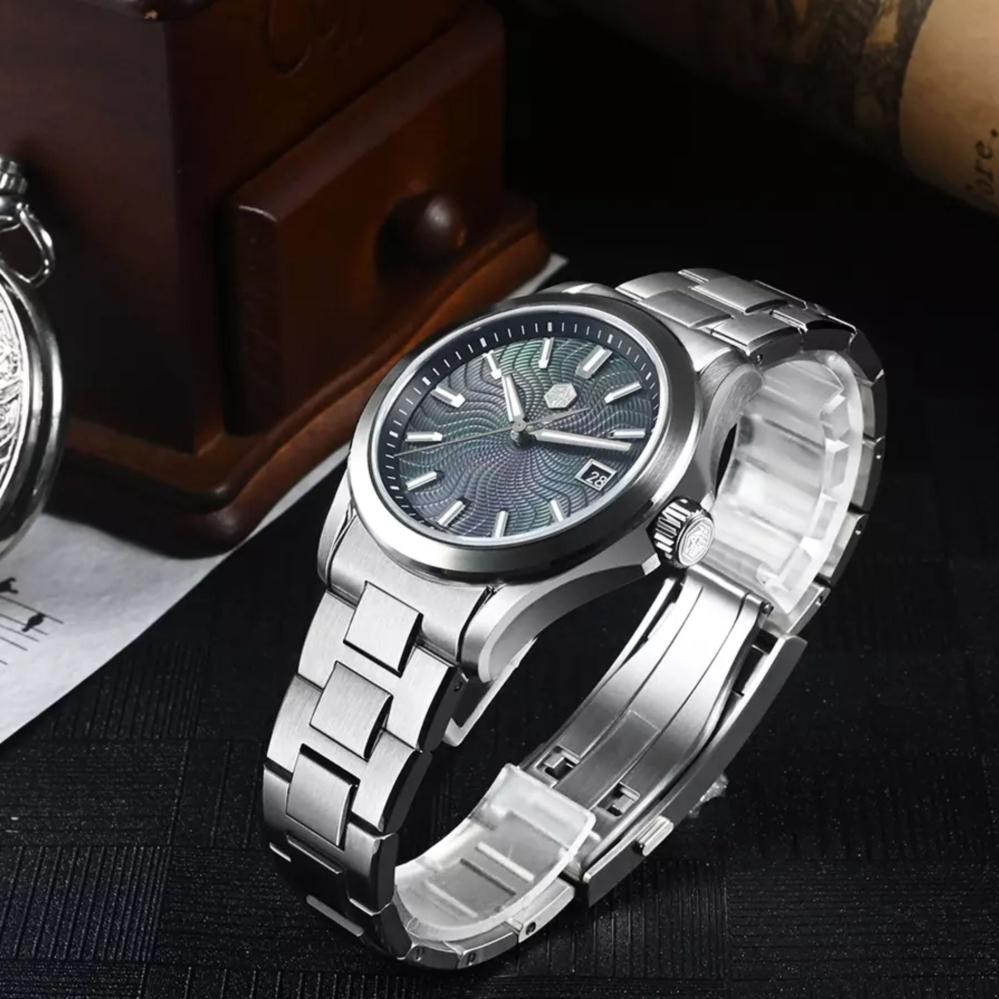 San Martin Watches 39mm Dive Watch Automatic Mechanical Miyota 9015 - SN0150-G1