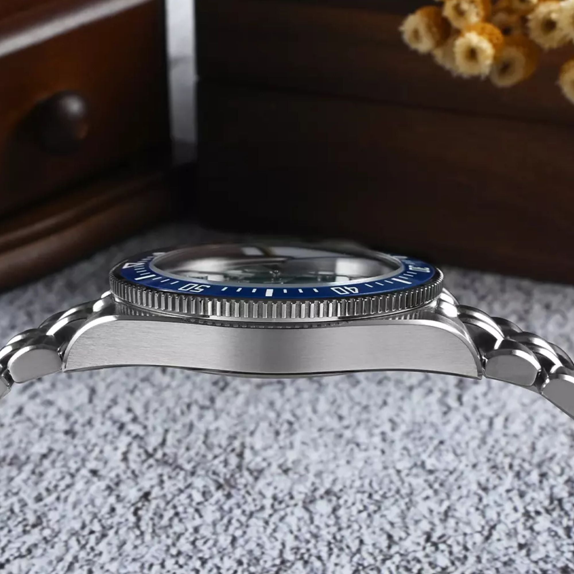 San Martin Watches New Miyota 9015 Movement 37.5mm Mechanical Watch - SN0148-GX