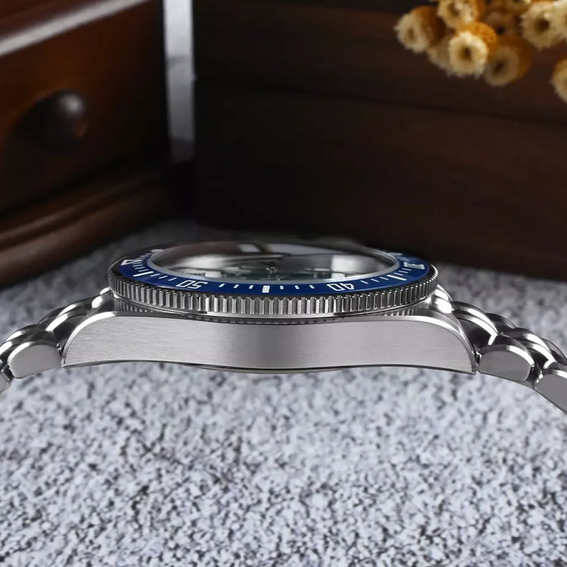 San Martin Watches New Miyota 9015 Movement 37.5mm Mechanical Watch - SN0148-GX