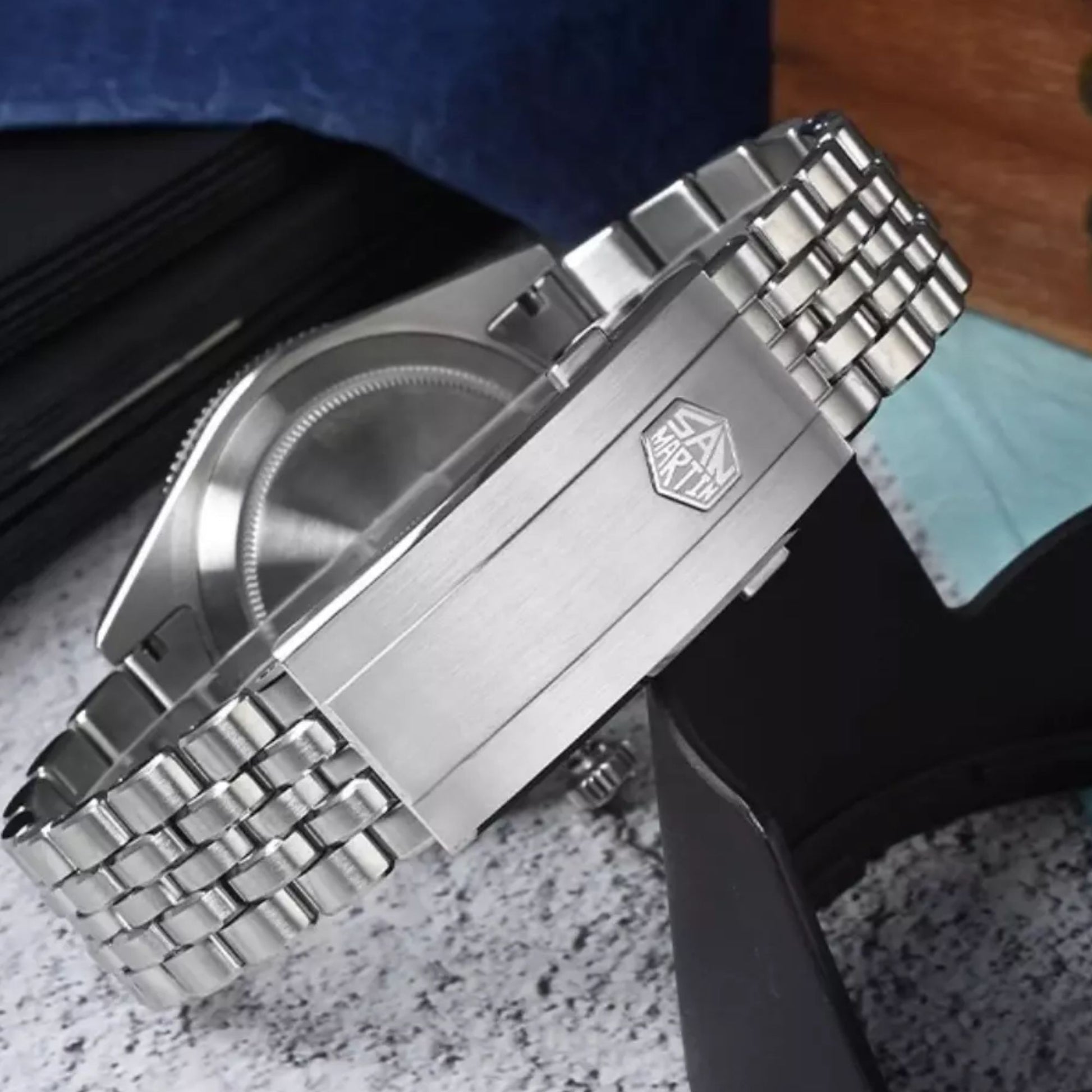 San Martin Watches New Miyota 9015 Movement 37.5mm Mechanical Watch - SN0148-GX