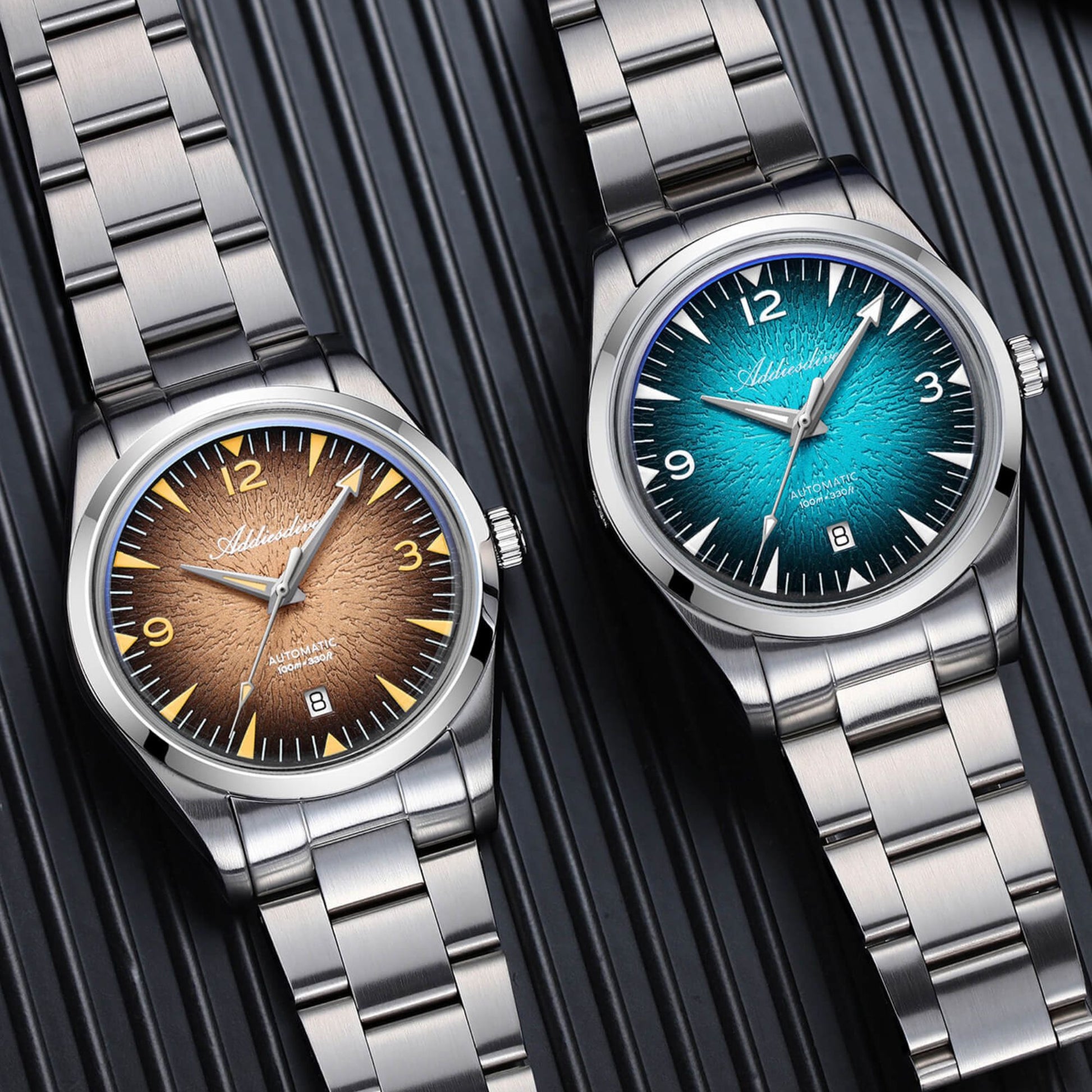 Addiesdive 39mm Breath of the Ocean Automatic 8215 Men Watch AD2508