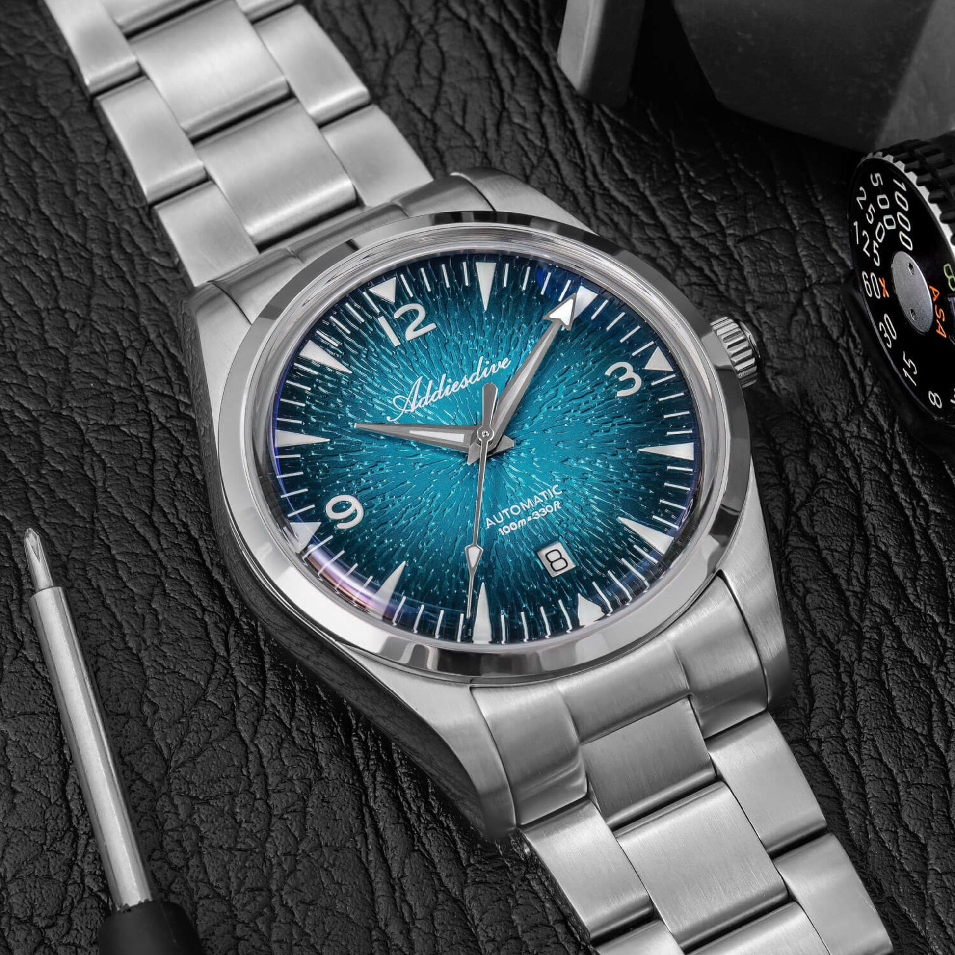 Addiesdive 39mm Breath of the Ocean Automatic 8215 Men Watch AD2508